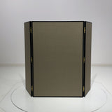 [B-146] Gold folding screen for kabuto (helmet) display.：金屏風 　兜飾り用