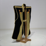 [B-053] Jinbaori (black woolen cloth with gold collar)