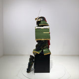 【O-027】Mugwort-Colored Thread Laced Diamond Stitch Two-Piece Cuirass Armor：蓬糸威菱綴二枚胴具足