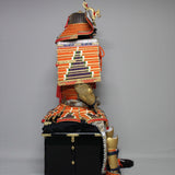 【O-004】Gold Small Plate Omodaka Laced Two-Piece Cuirass Armor"：金小札沢潟威二枚胴具足