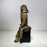 【O-020】Navy Blue Thread Laced Sewn-Extended Two-Piece Cuirass Armor：紺糸縫延二枚胴具足