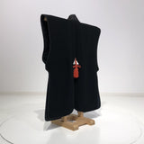 [B-050] Jinbaori (black wool)