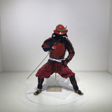 【O-076】Red lacquered armor with dark blue lacing two-plate cuirass, Jidai Festival set：濃紺糸威赤桶側二枚胴　時代祭りセット