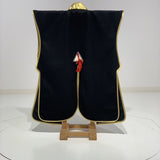 [B-053] Jinbaori (black woolen cloth with gold collar)