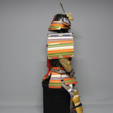 【O-025】Various Colors Thread Laced Chest-Covering Hotoke Two-Piece Cuirass Armor：色々威胸取仏二枚胴具足