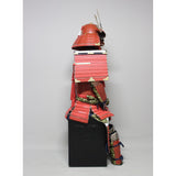 【O-038】Red Thread Laced Large Sleeved Red Two-Piece Cuirass Armor：赤糸威大袖赤二枚胴具足