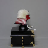 【O-017-K】U-no-hana thread laced Iyo two-piece cuirass armor (helmet only)：卯の花糸威伊予二枚胴（兜のみ）