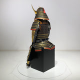 【O-020】Navy Blue Thread Laced Sewn-Extended Two-Piece Cuirass Armor：紺糸縫延二枚胴具足