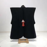 [B-050] Jinbaori (black wool)