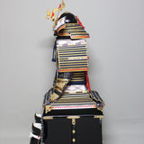 [C-006] Navy blue gold-plated modern kozane ooyoroi (children's armor)