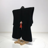 [B-050] Jinbaori (black wool)