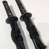 [A-041] Large sword and small sword (stone grain finish)