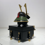 【O-027-K】Yomogi thread laced diamond laced two-piece cuirass armor (helmet only)：蓬糸威菱綴二枚胴具足（兜のみ）