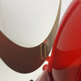 【O-076】Red lacquered armor with dark blue lacing two-plate cuirass, Jidai Festival set：濃紺糸威赤桶側二枚胴　時代祭りセット