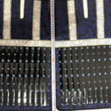 [O-063] Black-lacquered Thigh armor