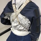[P-007] Front armor shoulder belt (black / sleeves can be attached)