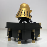 [Y-044-K] Tokugawa Ieyasu gold-plated head shape (medium) (helmet only)