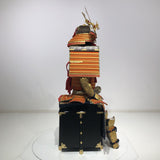 【O-006】Gold Small Plate Scarlet Laced Two-Piece Cuirass Armor：金小札緋威二枚胴具足