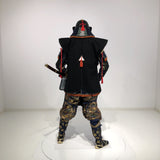 [B-053] Jinbaori (black woolen cloth with gold collar)