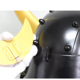 【O-040-K】Purple thread laced flat corner side crest two-piece cuirass armor (helmet only)：紫糸威平角脇立ニ枚胴具足（兜のみ）