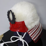 【O-017-K】U-no-hana thread laced Iyo two-piece cuirass armor (helmet only)：卯の花糸威伊予二枚胴（兜のみ）
