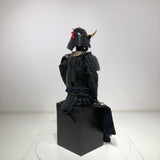 【O-074】Deep navy blue thread laced cloud and dragon two-piece cuirass armor：濃紺糸威雲龍二枚胴具足