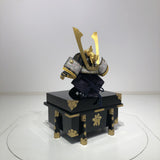 【O-024-K】Deep navy blue thread laced Buddha two-piece cuirass armor (helmet only)：紺糸威仏ニ枚胴（兜のみ）