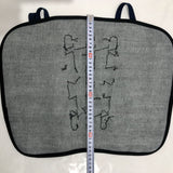 [O-075] Two-pieces Black-lacquered Arm Gauntlets,Shin guard set