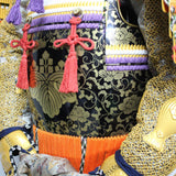 【O-025】Various Colors Thread Laced Chest-Covering Hotoke Two-Piece Cuirass Armor：色々威胸取仏二枚胴具足