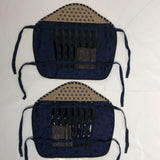 [O-063] Three-Piece Armor Set with Seven-Splint Shin Guards, Arm Gauntlets with Upper Arm Plates, and Thigh Armor