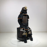 【O-045】Navy Blue Thread Laced Rusted Iron Riveted Two-Piece Cuirass Armor：紺糸威鉄錆鋲綴二枚胴具足