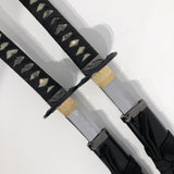 [A-041] Large sword and small sword (stone grain finish)