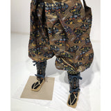 [B-033] Brocade Tattuke Hakama：金襴たっつけ袴