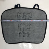 [O-075] Two-pieces Black-lacquered Arm Gauntlets,Shin guard set