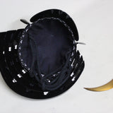 【O-057-K】Black and white thread laced black barrel shoulder guards two-piece cuirass armor (helmet only)：黒白糸威黒桶側二枚胴具足（兜のみ）