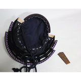 【O-043-K】Black thread laced rusted iron two-piece cuirass armor (helmet only)：黒糸威鉄錆二枚胴具足(兜のみ)