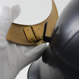 【O-054-K】Navy and Red Thread Laced Black Barrel-shaped Two-piece Dou Armor (Helmet Only)：紺赤糸威黒桶側二枚胴具足（兜のみ）