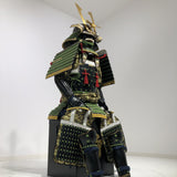 【O-027】Mugwort-Colored Thread Laced Diamond Stitch Two-Piece Cuirass Armor：蓬糸威菱綴二枚胴具足