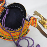 【O-025-K】Varied thread laced chest-guard Buddha two-piece cuirass armor (helmet only)：色々威胸取仏二枚胴（兜のみ）