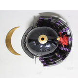 【O-056-K】Purple thread laced black chest guard two-piece cuirass armor (helmet only)：紫糸威黒胸取二枚胴具足（兜のみ）