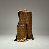 [B-058] Marutake Gold Brocade Jinbaori – Long-Length Style with Shoulder Panels