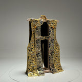 [B-057] Marutake Gold Brocade Jinbaori – Long-Length Style